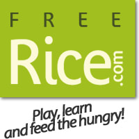 Free Rice Button
