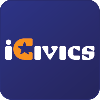iCivics (hyperlinked icon)