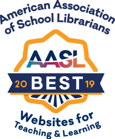American Association of School Librarians - AASL - Best websites for teaching and learning 2019 (hyperlinked icon)