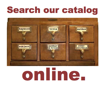 Search Our Catalog Online Button